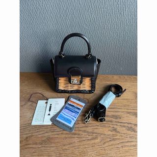 ドゥーズィエムクラス(DEUXIEME CLASSE)のebagosカーフ・ハンドバッグss(かごバッグ/ストローバッグ)