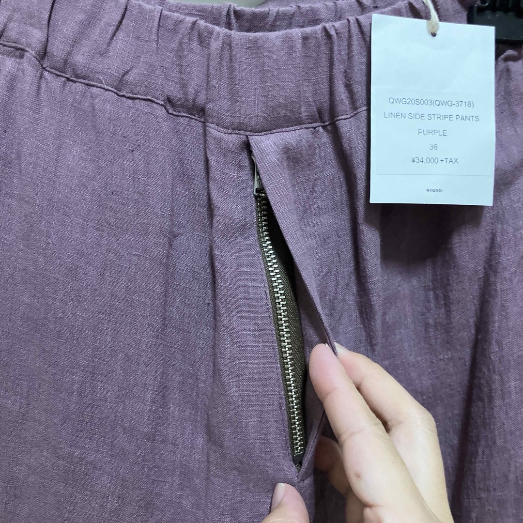 L'Appartement DEUXIEME CLASSE(アパルトモンドゥーズィエムクラス)の新品未使用※QUWAGI リネンセットアップ レディースのレディース その他(セット/コーデ)の商品写真