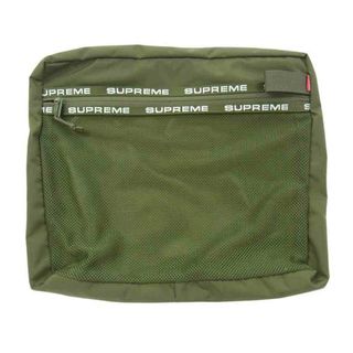 Supreme - Supreme シュプリーム Organizer Pouch オーガナイザー ポーチ クラッチバッグ カーキ系【中古】
