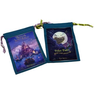 ディズニー(Disney)のディズニー　巾着　ラプンツェル　ピーターパン(ポーチ)