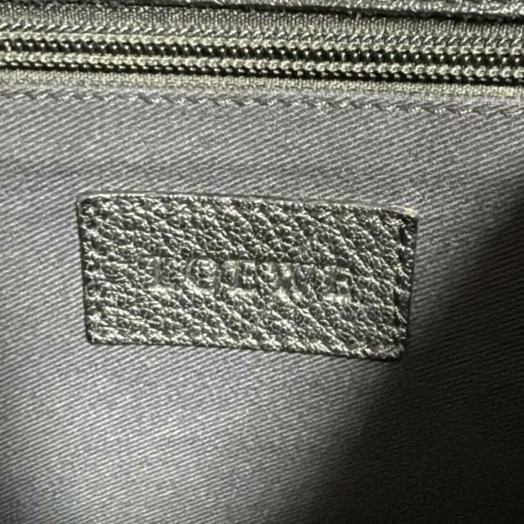 LOEWE(ロエベ)のLOEWE(ロエベ) ビジネスバッグ - 黒 本体ロックあり レザー メンズのバッグ(ビジネスバッグ)の商品写真
