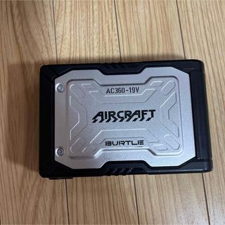 バートル(BURTLE)のBURTLE AIRCRAFT AC360 19V バッテリー　ジャンク品(バッテリー/充電器)
