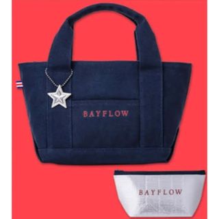 BAYFLOW - 新品未使用 BAYFLOW 近畿限定 ネイビー トートバッグ 保冷ポーチ