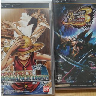 バンダイナムコエンターテインメント(BANDAI NAMCO Entertainment)のまとめ売り ワンピース 冒険の夜明け モンハンポータブル3rd(携帯用ゲームソフト)