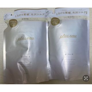 plus eauプリュスオー シャンプー＆トリートメントリポア詰替用350ml (シャンプー/コンディショナーセット)