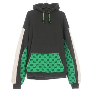 グッチ(GUCCI)のグッチ HOODIE ZIP MONOGRAM LOGO フーディ パーカー(パーカー)
