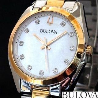 シチズン(CITIZEN)の【高貴】BULOVA/ブローバ/レディース腕時計/ダイヤモンド/綺麗/女性用(腕時計)