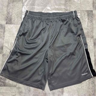 リーボック(Reebok)のリーボック　バスケットパンツ　バスパン　L グレー(バスケットボール)