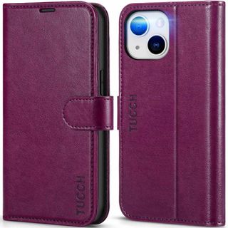 【特価商品】TUCCH iPhone 13 対応 ケース 手帳型 アイフォーン1(その他)