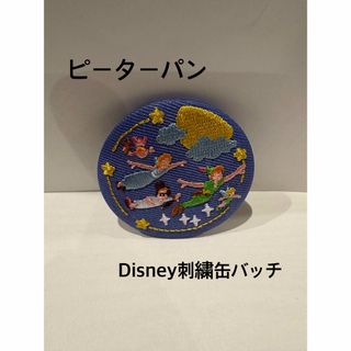 Disney - ディズニー刺繍缶バッチ　ピーターパン