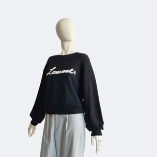 グレースコンチネンタル(GRACE CONTINENTAL)のGRACE CONTINENTAL グレースコンチネンタル トレーナー ブラック(トレーナー/スウェット)