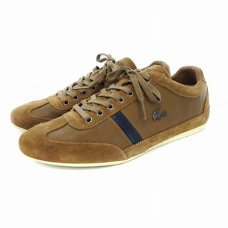 ラコステ(LACOSTE)のラコステ MISANO22 スニーカー シューズ スエード 7 茶(スニーカー)