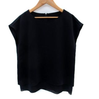 ビューティアンドユースユナイテッドアローズ(BEAUTY&YOUTH UNITED ARROWS)のB&Y ユナイテッドアローズ カットソー レイヤード風 紺 ネイビー(カットソー(半袖/袖なし))