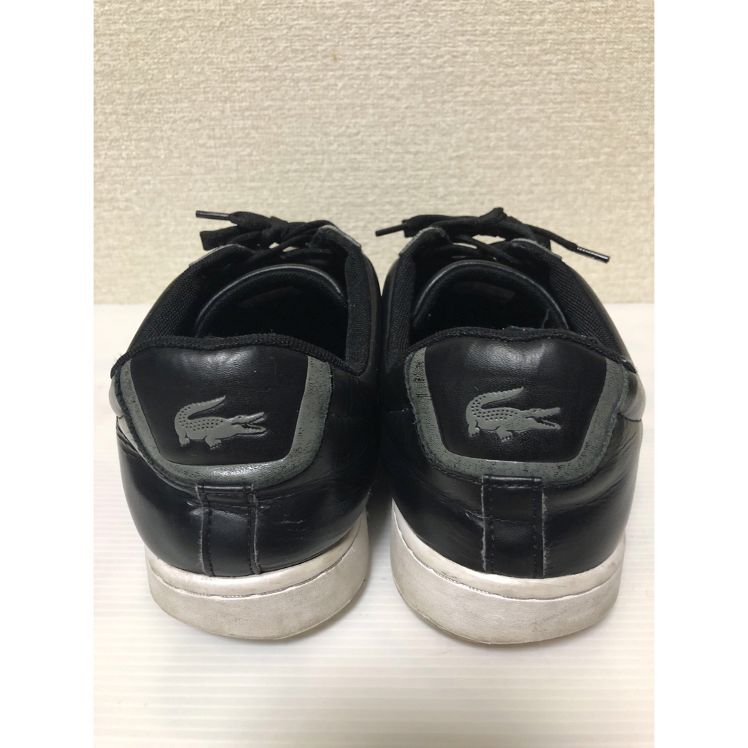 LACOSTE(ラコステ)のLACOSTE ・ラコステ ブラック　スニーカー 27.1㎝ メンズの靴/シューズ(スニーカー)の商品写真