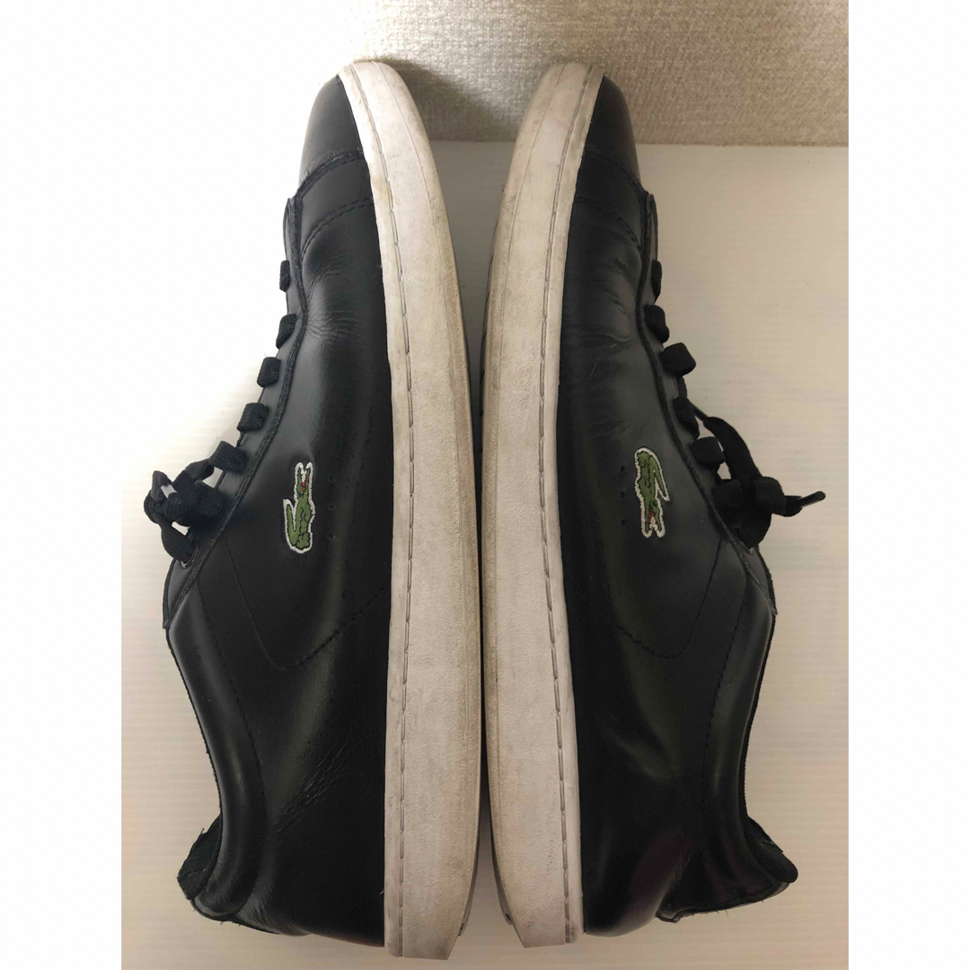 LACOSTE(ラコステ)のLACOSTE ・ラコステ ブラック　スニーカー 27.1㎝ メンズの靴/シューズ(スニーカー)の商品写真
