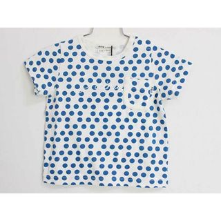フィス(FITH)のフィス 半袖カットソー 90cm キッズ 女児 男児 白×青 【新品 未使用品】 【新入荷!】  〓(Ｔシャツ)