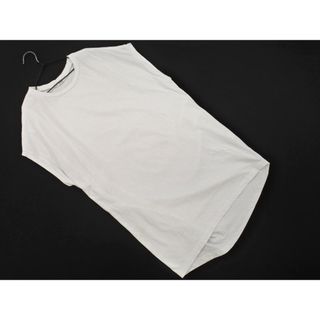 ジャーナルスタンダード(JOURNAL STANDARD)のJOURNAL STANDARD relume ジャーナルスタンダードレリューム チュニック ロング ドルマン Tシャツ sizeF/白 ■◆ レディース(Tシャツ(半袖/袖なし))