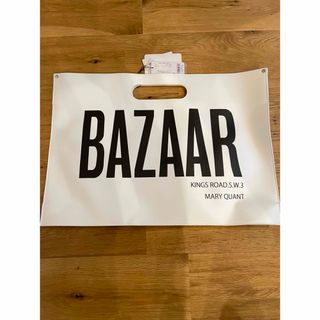 マリークヮント(MARY QUANT)のマリークワント バザール BAZAAR トート ハンドバッグ マリクワ 白(トートバッグ)