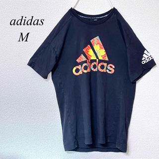 adidas - アディダス　フラワープリント Tシャツ Mサイズ