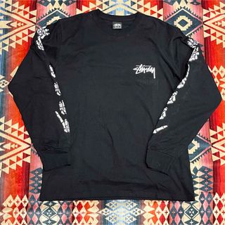 STUSSY - stussy スケルトンハンド ロングスリーブシャツ 長袖シャツ