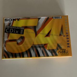 SONY - SONY ソニー エブリタイム CDixⅡ 54 ハイポジション 