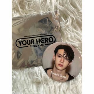 ストレイキッズ(Stray Kids)のStray Kids YOUR HERO 缶バッチ バンチャン(K-POP/アジア)