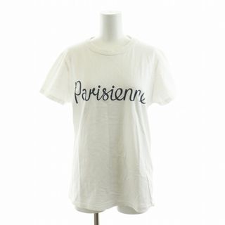 メゾンキツネ(MAISON KITSUNE')のメゾンキツネ Tシャツ 半袖 プリント S ホワイト KWM-49010-A(Tシャツ(半袖/袖なし))