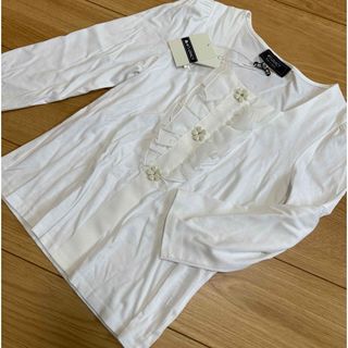 エムズグレイシー(M'S GRACY)の新品　タグ付き　エムズグレイシー　カットソー　ブラウス(シャツ/ブラウス(長袖/七分))