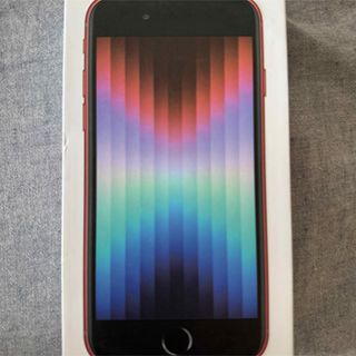 アイフォーン(iPhone)の【アメリカ版】iPhone SE 第三世代 SIMフリー256GB RED(スマートフォン本体)