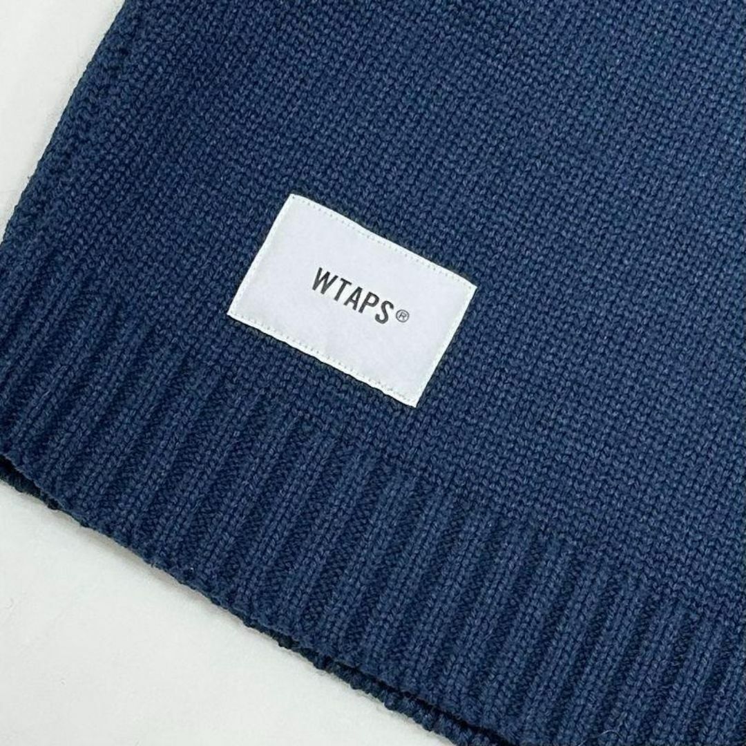 W)taps(ダブルタップス)の23AW WTAPS CREW NECK 02 SWEATER L セーター 紺 メンズのトップス(ニット/セーター)の商品写真