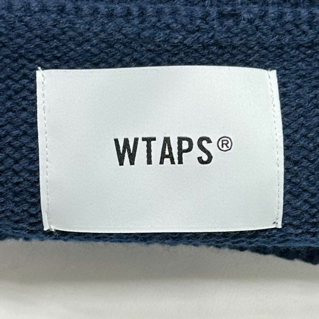 W)taps(ダブルタップス)の23AW WTAPS CREW NECK 02 SWEATER L セーター 紺 メンズのトップス(ニット/セーター)の商品写真