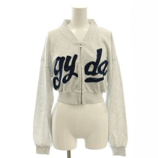 GYDA - ジェイダ 25SS gydaショートスウェットブルゾン ジャケット F グレー