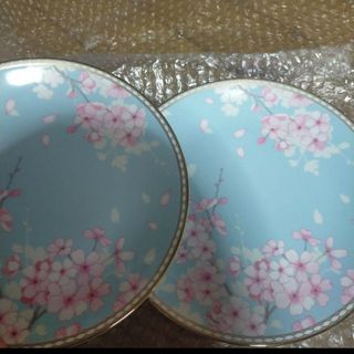WEDGWOOD - ウェッジウッド　スプリングブロッサムプレート　ブルー
