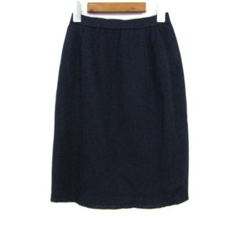クレージュ(Courreges)のクレージュ スカート ボトムス 無地 コットン100% レディース 63-90サイズ ネイビー courreges(その他)