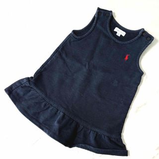 ラルフローレン(Ralph Lauren)の【美品】Ralph Lauren ラルフローレン 80cm ワンピース フリル(ワンピース)