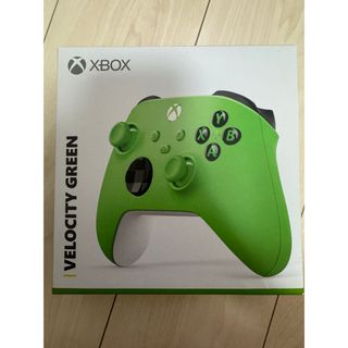 Xbox - Xbox ワイヤレス コントローラー ベロシティ グリーン