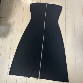 ZARA - ZARA ジップデザインワンピース