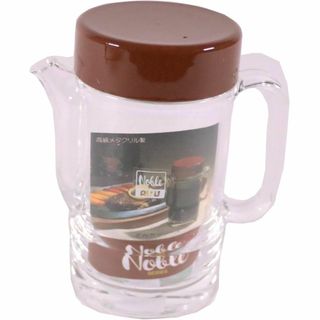 【在庫処分】リス 調味料入れ とんかつソース入れ ブラウン 320ml ノーブル(容器)