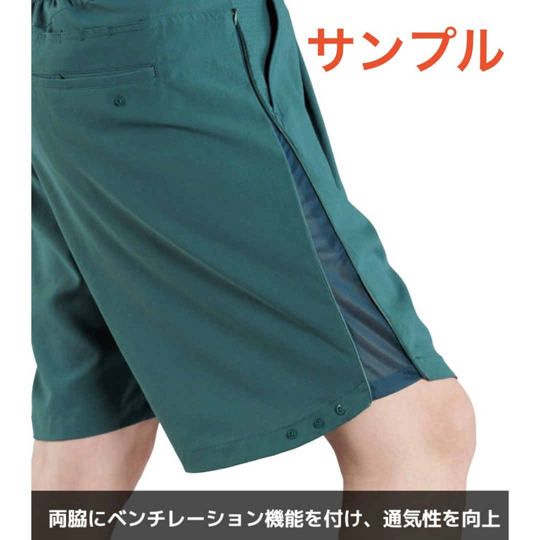 WORKMAN(ワークマン)の3L ワークマン エックスシェルター 暑熱 ショートパンツ ブラック 黒 新品 メンズのパンツ(ショートパンツ)の商品写真