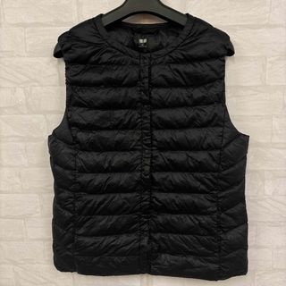 ユニクロ(UNIQLO)の即決 UNIQLO ユニクロ ウルトラライトダウンコンパクトベスト ブラック(ダウンベスト)