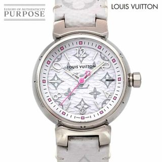 ルイヴィトン(LOUIS VUITTON)のルイ ヴィトン LOUIS VUITTON タンブール PM モノグラム QA115 レディース 腕時計 ホワイト クォーツ ウォッチ Tambour 90281393(腕時計)