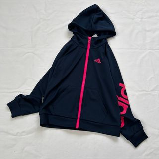アディダス(adidas)のadidas アディダス パーカー　120cm　女の子　羽織　冷房対策(ジャケット/上着)