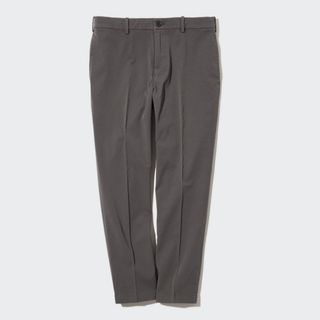 UNIQLO - 新品　UNIQLO ユニクロ　スマートアンクルパンツ　L　グレー　448661