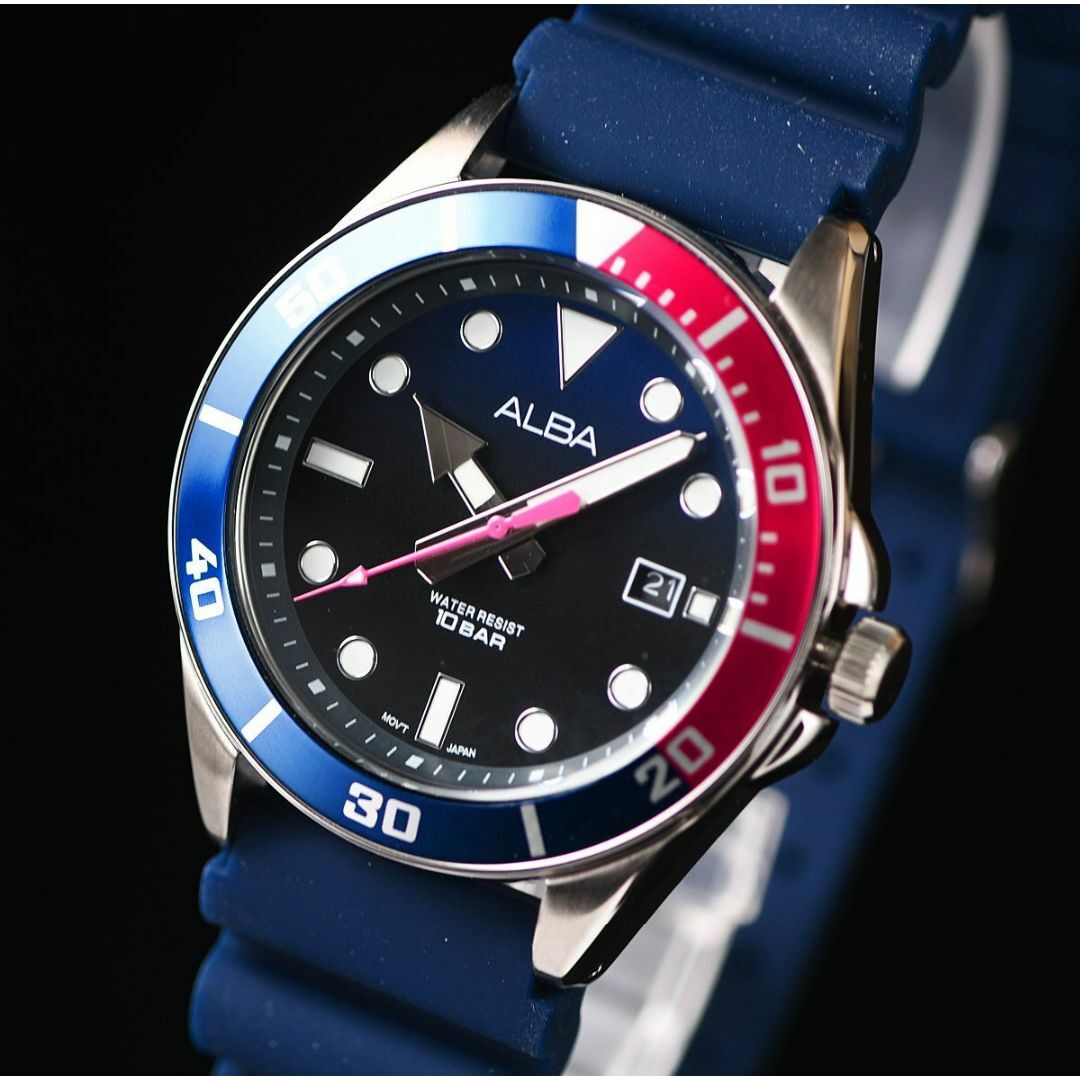 SEIKO(セイコー)のSEIKO ALBA ダイバー型 腕時計 メンズの時計(腕時計(アナログ))の商品写真