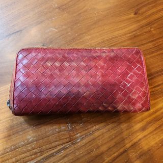 ボッテガヴェネタ(BOTTEGA VENETA)の【ジャンク品】ボッテガヴェネタ　長財布(財布)