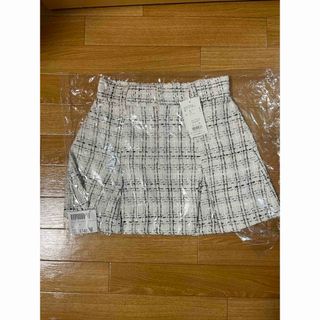 ジェイダ(GYDA)のTWEEDタックプリーツスカートライクショートパンツ(ミニスカート)