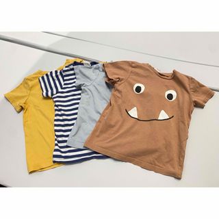 エイチアンドエム(H&M)の【送料無料❗️】H&M キッズTシャツ4着 12-18 サイズ80 90 1歳(Ｔシャツ)