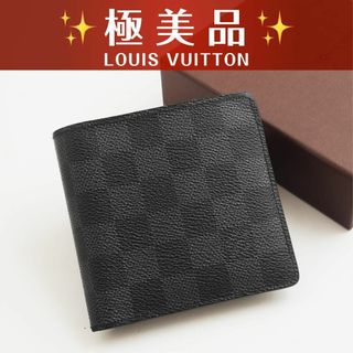 LOUIS VUITTON - 極美品✨ ルイヴィトン ダミエグラフィット ポルトフォイユ マルコ 二つ折り財布