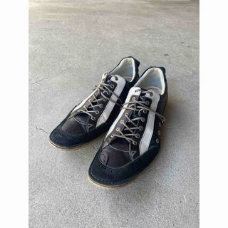 KATHARINE HAMNETT LONDON - KATHARINE HAMNETT LONDON LEATHER SNEAKER