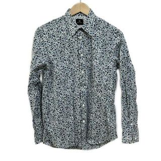 Paul Smith - PaulSmith(ポールスミス) 長袖シャツ サイズM メンズ - 白×ブルーグレー×マルチ 総柄